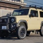 グリルガード　オーバーフェンダー　リアラダー　ルーフラック　3インチリフトアップ　オープンカントリー16インチ